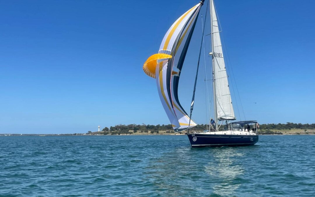 Video of a sunny day on the Corio Bay flying our ISTEC Parasailor